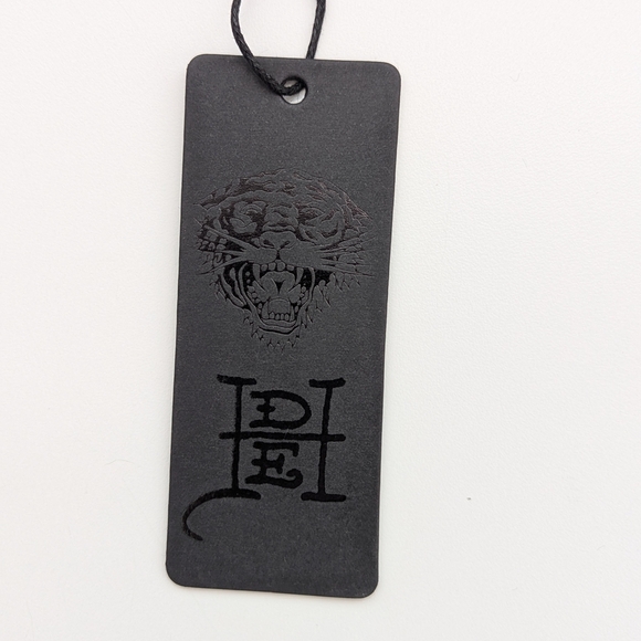 NWT Ed Hardy Adult Black "Love Kills Slowly" Skull Beanie/Chook/Tuque - Picture 9 of 9